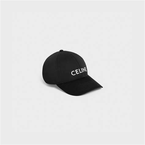 celine cotton drill baseball cap|CELINE BASEBALL CAP IN COTTON .